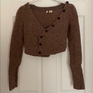 Cute Moth Brand Wool Cropped Shrug